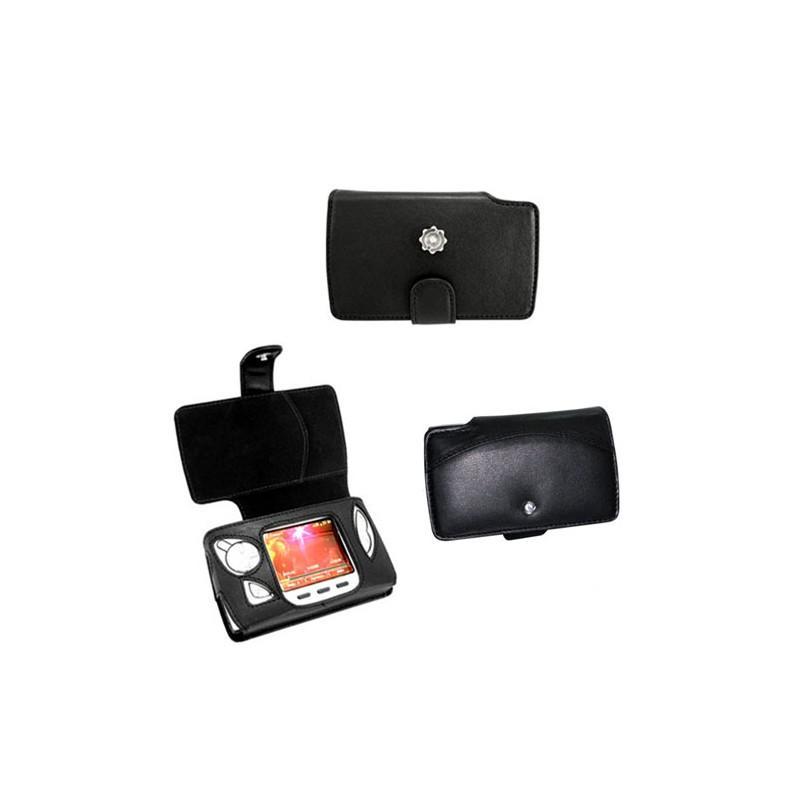 가죽 케이스 Archos Gmini 400  - Noir ( Nappa - Black ) 