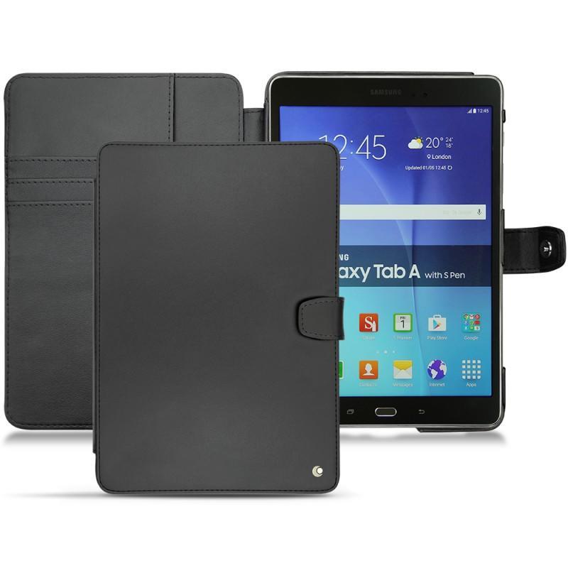 Lederschutzhülle Samsung Galaxy Tab A 8.0 - Noir ( Nappa - Black ) 