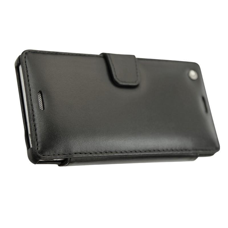 Funda de piel Sony Xperia M4 Aqua