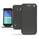 Capa em pele Samsung SM-G890 Galaxy S6 Active - Noir ( Nappa - Black ) 