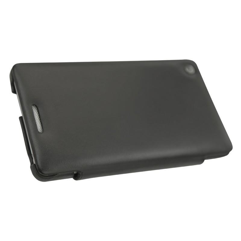Housse cuir Sony Xperia C4