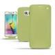 レザーケース Samsung Galaxy S6 Edge - Vert olive ( Nappa - Pantone 578U ) 