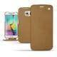 Lederschutzhülle Samsung Galaxy S6 Edge - Sable vintage ( Roughtcut - Gaucho#57254 ) 
