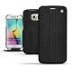 レザーケース Samsung Galaxy S6 Edge - Abaca nero