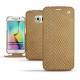 Funda de piel Samsung SM-G920A Galaxy S6 - Serpent sabbia