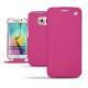 Funda de piel Samsung Galaxy S6 Edge - Rose BB