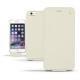 Custodia in pelle Apple iPhone 6 Plus - Blanc escumo