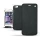 Funda de piel Apple iPhone 6 Plus - Dark vintage ( Roughtcut - Black#5256 ) 
