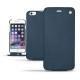Custodia in pelle Apple iPhone 6 Plus - Jean vintage ( Roughtcut - Pantone 285U  ) 