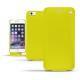 Housse cuir Apple iPhone 6 Plus - Jaune fluo