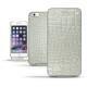Housse cuir Apple iPhone 6 Plus - Crocodile milk