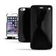 Housse cuir Apple iPhone 6 Plus - Onyx ( Bologna Hi Gloss - Black ) 