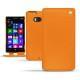 Lederschutzhülle Nokia Lumia 930  - Orange ( Nappa - Pantone 1495U ) 