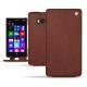 Nokia Lumia 930  leather case - Passion vintage ( Glutton - Red ) 