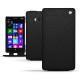 レザーケース Nokia Lumia 930  - Ebène ( Sleek P C12 - Black ) 