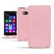 Funda de piel Nokia Lumia 930  - Rose ( Nappa - Pantone 2365C ) 