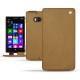 Custodia in pelle Nokia Lumia 930  - Sable vintage ( Roughtcut - Gaucho#57254 ) 