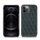 硬质真皮保护套 Apple iPhone 12 Pro Max - Blu marino - Couture