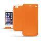 Capa em pele Apple iPhone 6S - Orange fluo