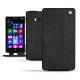 Nokia Lumia 930  leather case - Abaca nero