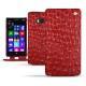 Funda de piel Nokia Lumia 930  - Autruche ciliegia
