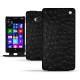 Funda de piel Nokia Lumia 930  - Autruche nero