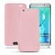 Funda de piel Samsung Galaxy S6 Edge Plus - Rose ( Nappa - Pantone 2365C ) 
