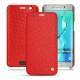 Funda de piel Samsung Galaxy S6 Edge Plus - Tomate ( Pantone 187C ) 