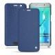 Capa em pele Samsung Galaxy S6 Edge Plus - Indigo ( Pantone 303U ) 