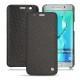 Funda de piel Samsung Galaxy S6 Edge Plus - Anthracite ( Pantone 424C ) 