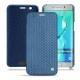 Custodia in pelle Samsung Galaxy S6 Edge Plus - Abaca ishia