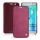 Housse cuir Samsung Galaxy S6 Edge Plus - Serpent ciclamino