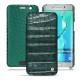 Capa em pele Samsung Galaxy S6 Edge Plus - Crocodile pino