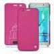 Lederschutzhülle Samsung Galaxy S6 Edge Plus - Rose BB