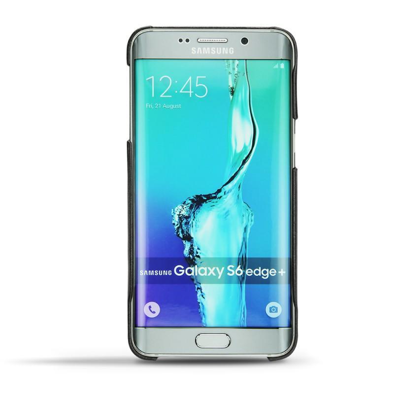 Lederschutzhülle Samsung Galaxy S6 Edge Plus - Noir ( Nappa - Black ) 