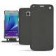 Funda de piel Samsung SM-N920 Galaxy Note 5  - Noir ( Nappa - Black ) 