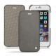 Housse cuir Apple iPhone 6S Plus - Acier vintage ( Pantone 403C ) 