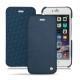 Housse cuir Apple iPhone 6S Plus - Jean vintage ( Roughtcut - Pantone 285U  ) 
