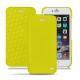 Funda de piel Apple iPhone 6S - Jaune fluo