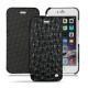 Housse cuir Apple iPhone 6S Plus - Autruche nero