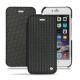 Housse cuir Apple iPhone 6S Plus - Abaca nero