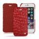 Housse cuir Apple iPhone 6S - Autruche ciliegia
