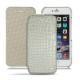 Housse cuir Apple iPhone 6S - Crocodile milk
