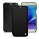 レザーケース Samsung SM-N920 Galaxy Note 5 - Ebène ( Sleek P C12 - Black ) 