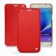 Samsung SM-N920 Galaxy Note 5 leather case - Tomate ( Pantone 187C ) 