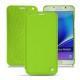 レザーケース Samsung SM-N920 Galaxy Note 5 - Vert fluo
