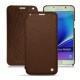 Housse cuir Samsung SM-N920 Galaxy Note 5 - Châtaigne ( Pantone 476C ) 