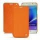 Housse cuir Samsung SM-N920 Galaxy Note 5 - Orange fluo