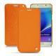 Lederschutzhülle Samsung SM-N920 Galaxy Note 5 - Orange ( Nappa - Pantone 1495U ) 