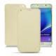 Samsung SM-N920 Galaxy Note 5 leather case - Ivoire ( Sleek P C12 - White ) 